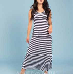 Small Agnes & Dora Under the Boardwalk Dress Navy